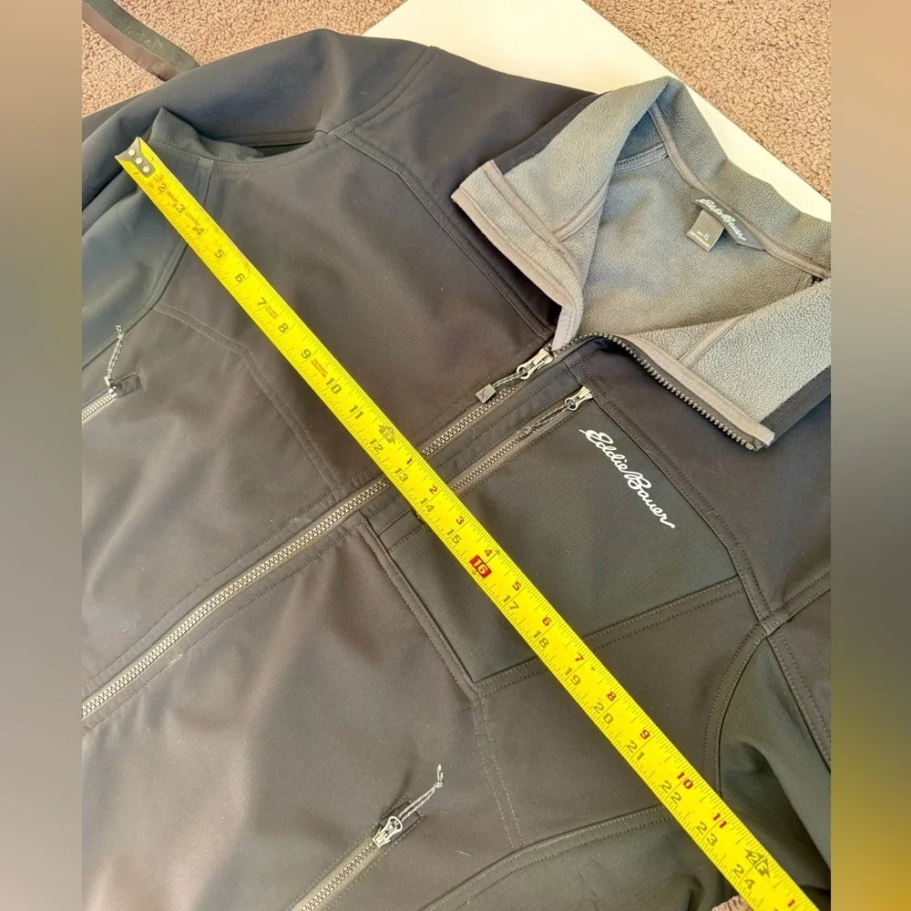 Eddie Bauer Jacket Windfoil Thermal Performance  Sz Xl Dark Academia Cabin Core - Picture 4 of 14